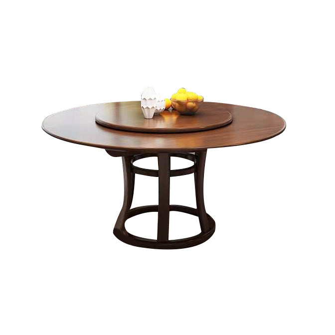 Dining Room Kitchen Dinner Table Round Solid Wood Dining Table