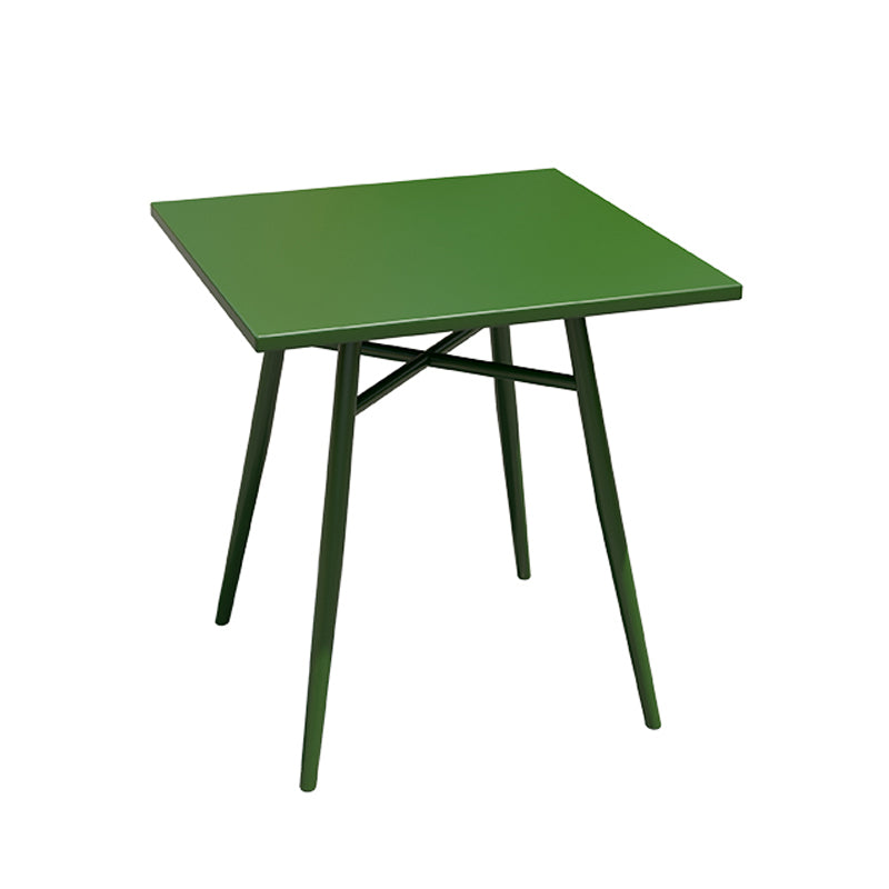 Modern Outdoor Bistro Table Set 1/2/5/7 Pcs Green Metal Bistro Set
