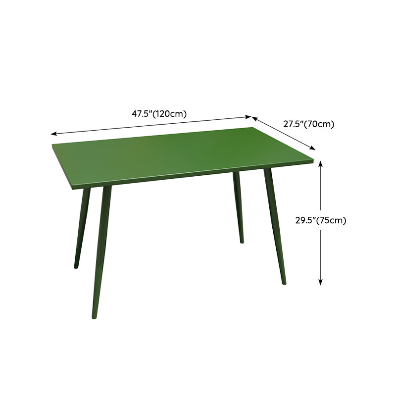 Modern Outdoor Bistro Table Set 1/2/5/7 Pcs Green Metal Bistro Set