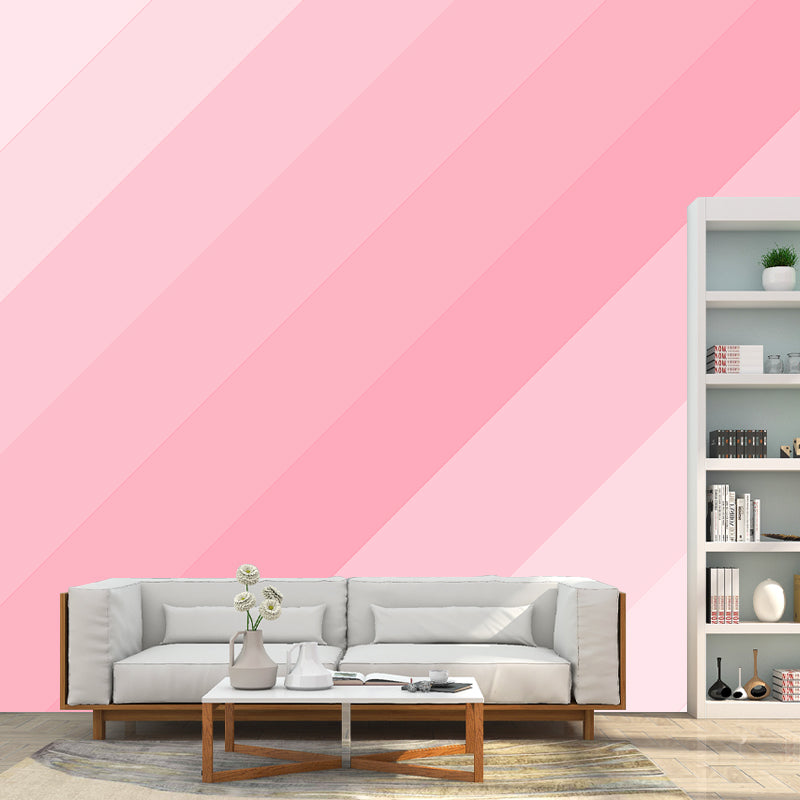 Modern Style Illustration Mural Wallpaper Geometric Pattern Indoor Wall Mural