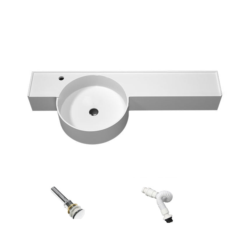 Modern Bathroom Sink Man Made Rock Specialty Vessel Bathroom Sink(Not Including Faucet)