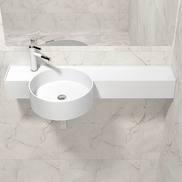 Modern Bathroom Sink Man Made Rock Specialty Vessel Bathroom Sink(Not Including Faucet)