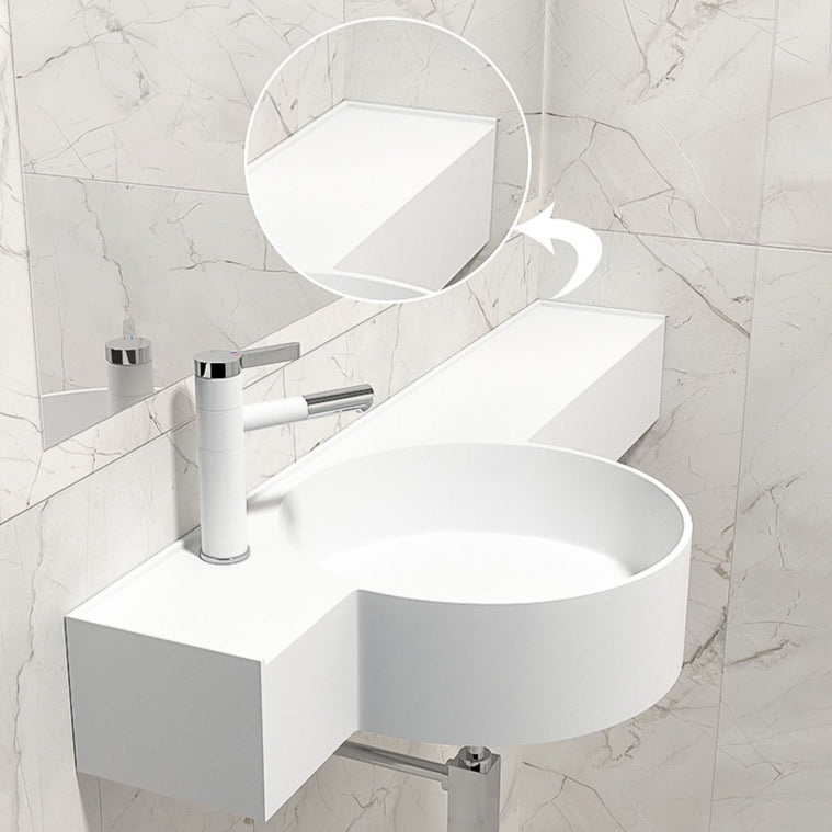 Modern Bathroom Sink Man Made Rock Specialty Vessel Bathroom Sink(Not Including Faucet)