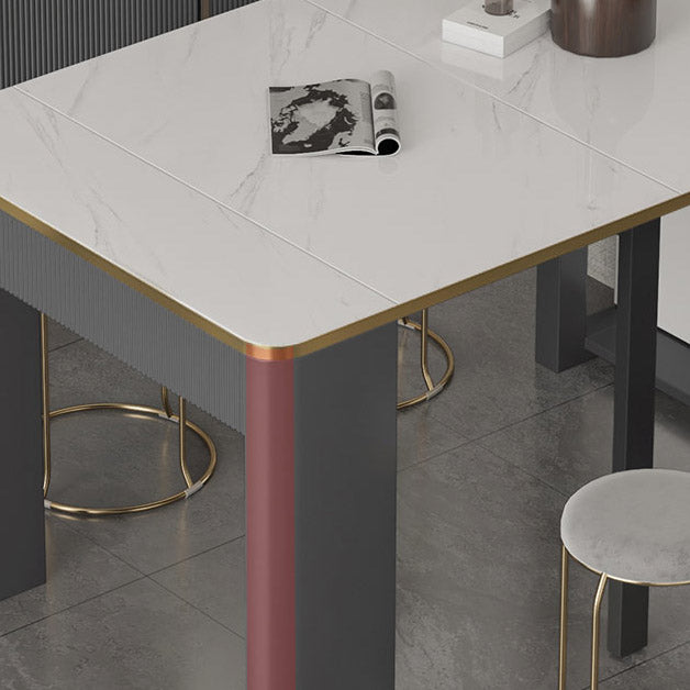 Rectangle Dining Room Dinner Kitchen Table Contemporary Dining Table