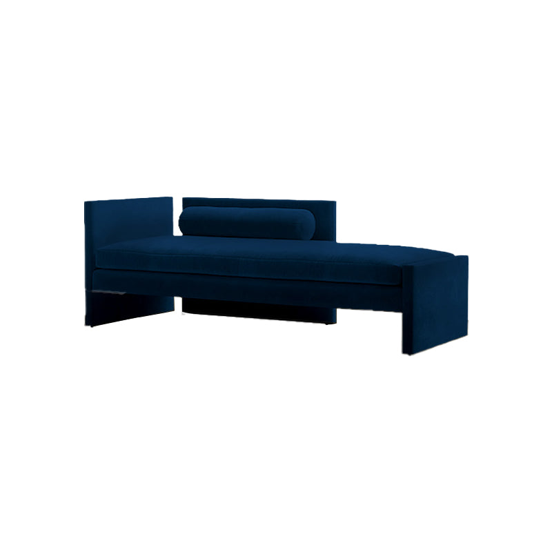 Living Room Chaise Square Arms Modern Style Chaise Lounge with Upholster