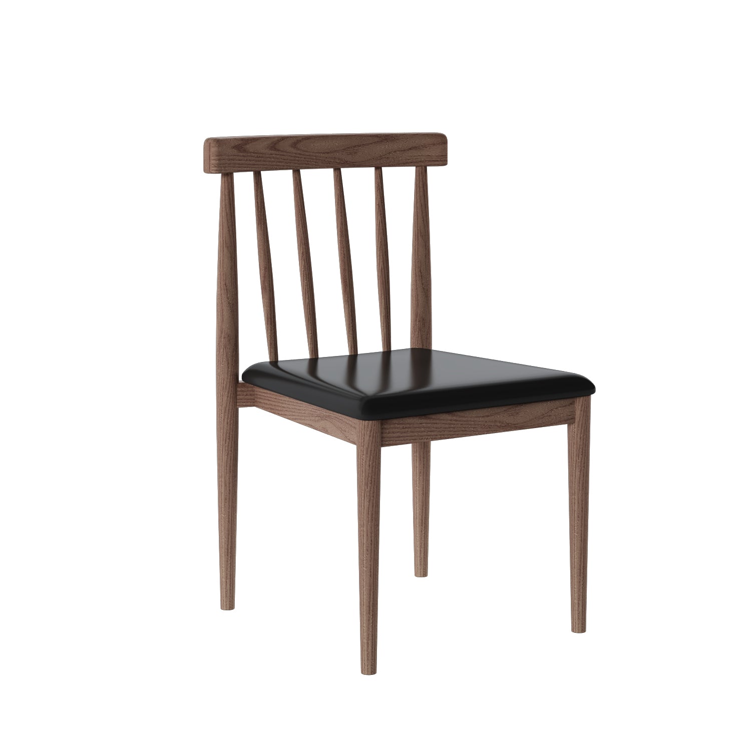 Dining Room Armless Dining Chair Home Slat Back Dining Chair