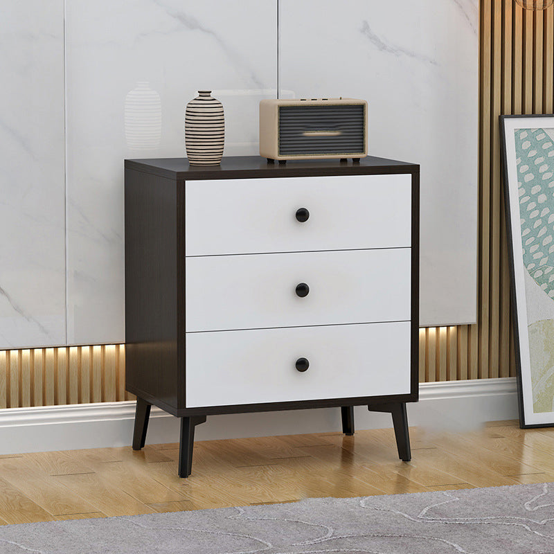 Classic Glam Storage Chest Manufactured Wood Dresser with Multi Drawers