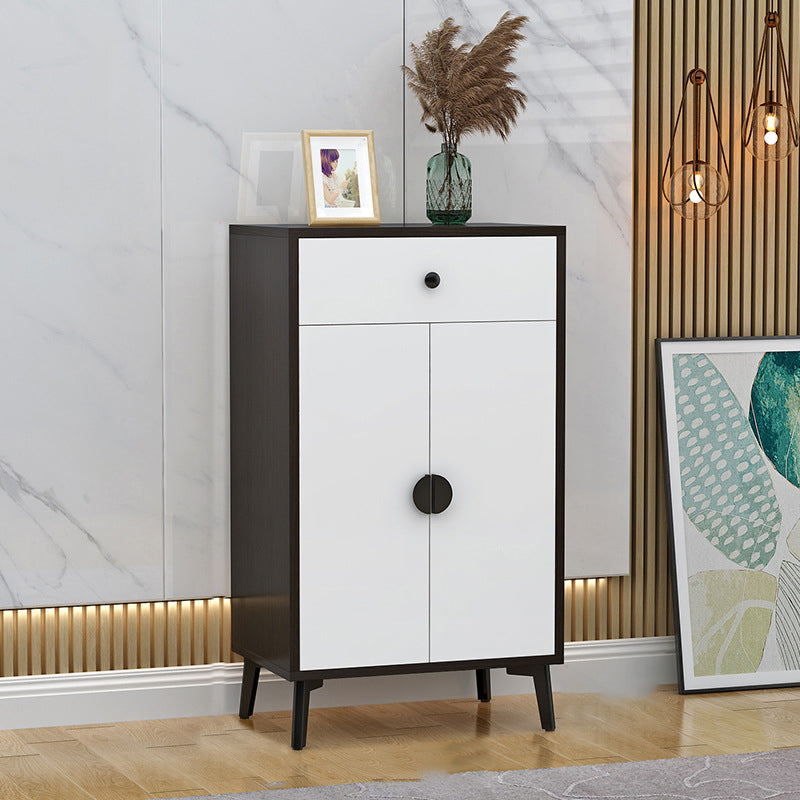 Classic Glam Storage Chest Manufactured Wood Dresser with Multi Drawers