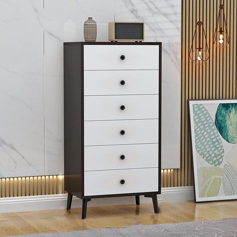 Classic Glam Storage Chest Manufactured Wood Dresser with Multi Drawers