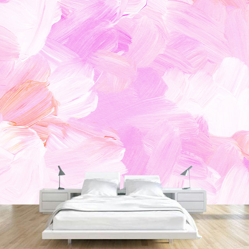 Abstract Mildew Resistant Wallpaper Illustration Sleeping Room Wall Mural