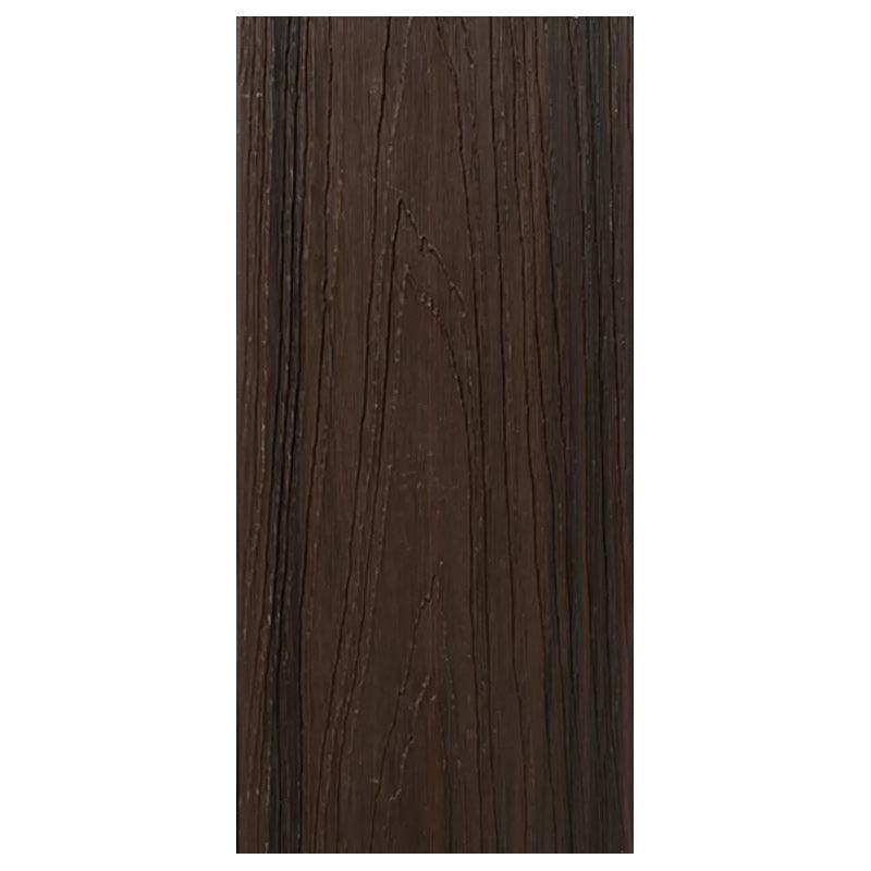 WPC Outdoor Flooring Modern Style Waterproof Rectangle Texture Effect Nail Flooring