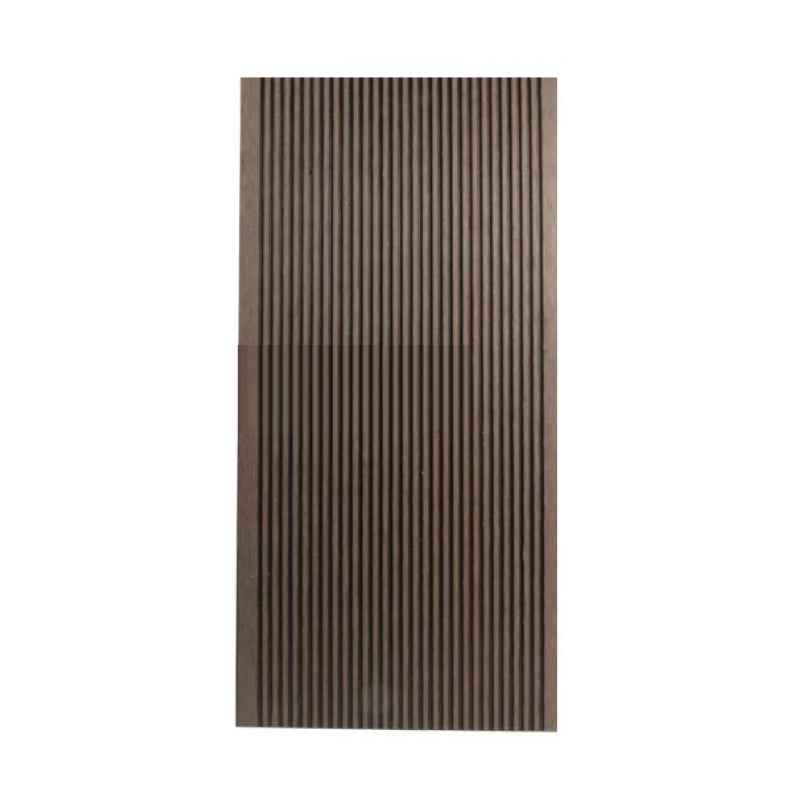 Non-fading Outdoor WPC Flooring Rectangle Modern Style Waterproof Nail Flooring