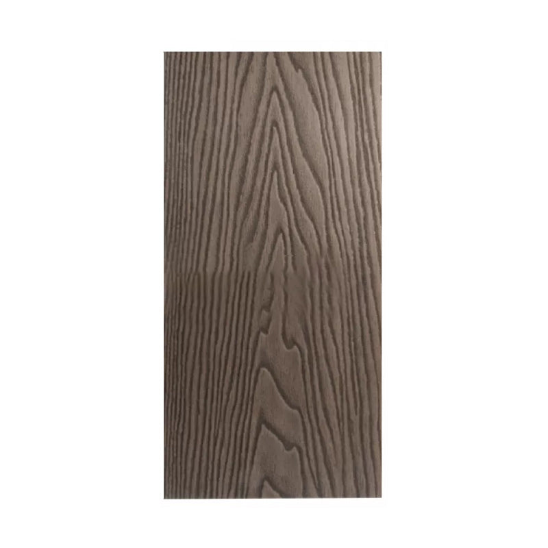 Non-fading Outdoor WPC Flooring Rectangle Modern Style Waterproof Nail Flooring