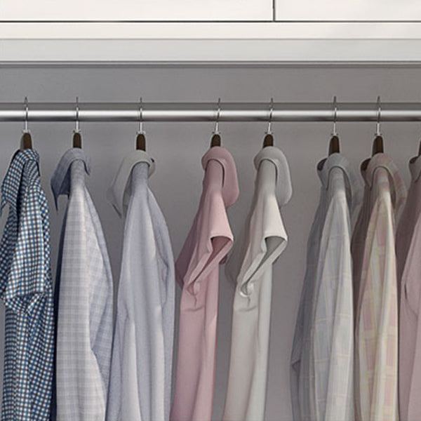 Modern White Wood Frame Wardrobe Freestanding Wardrobe with Soft Close Doors