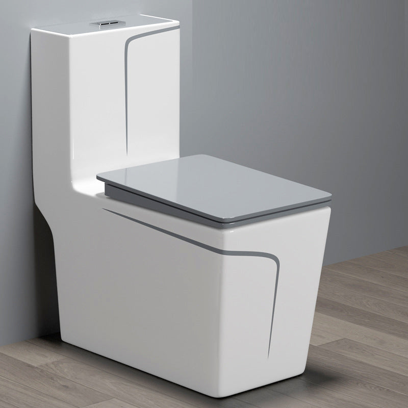 Traditional Ceramic Flush Toilet Siphon Jet Urine Toilet for Bathroom