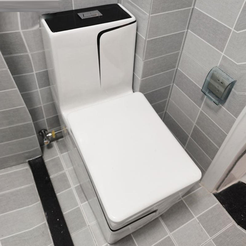 Traditional Siphon Jet Flush Toilet One Piece Urine Toilet for Bathroom