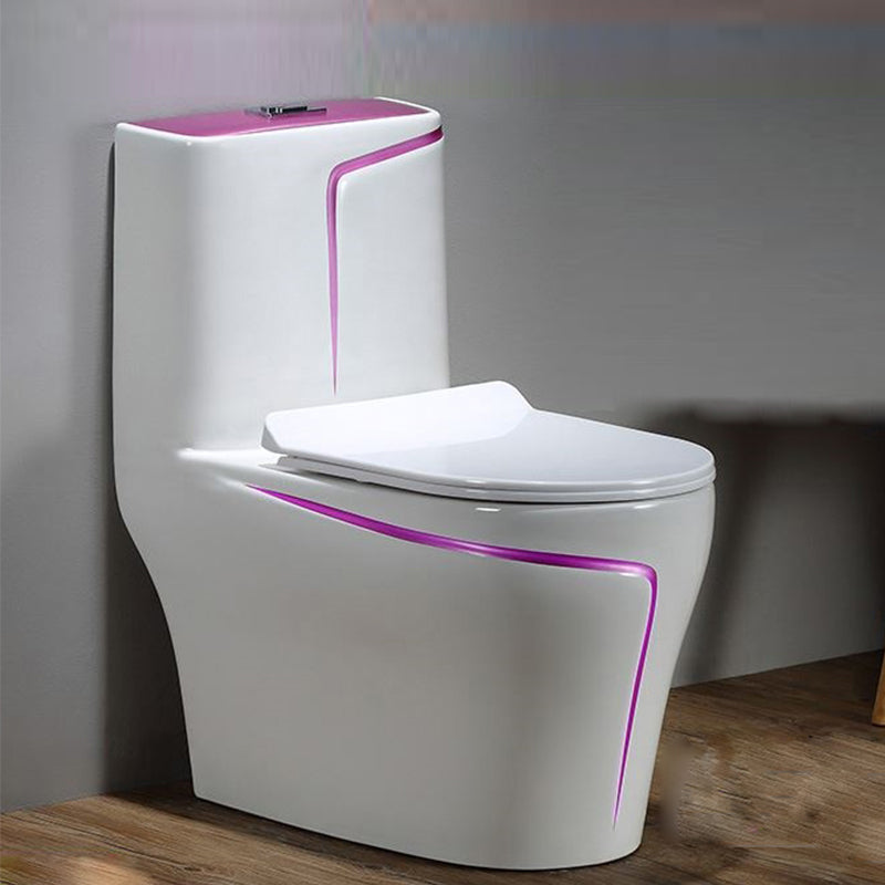 Traditional Siphon Jet Flush Toilet One Piece Urine Toilet for Bathroom