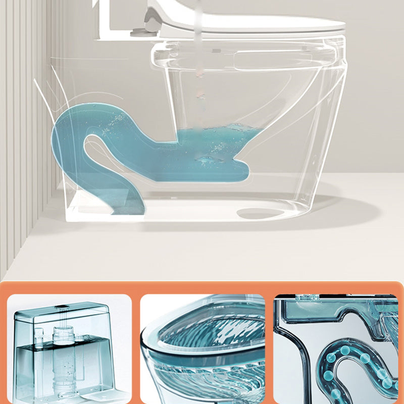 Traditional Siphon Jet Flush Toilet One Piece Urine Toilet for Bathroom