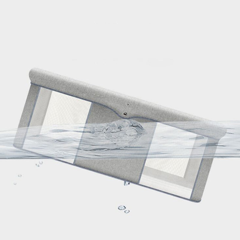 Gliding Crib Cradle Square Metal Cradle with Canopy for Newborn