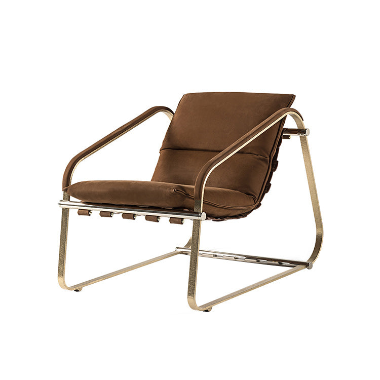 34.2" Wide Modern Arm Chair Living Room Armchair with Pillow Back