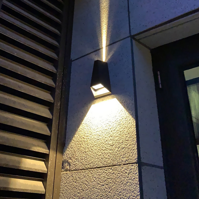 Modernism Wall Sconce Waterproof Outdoor Sconce Light Fixture with Aluminium