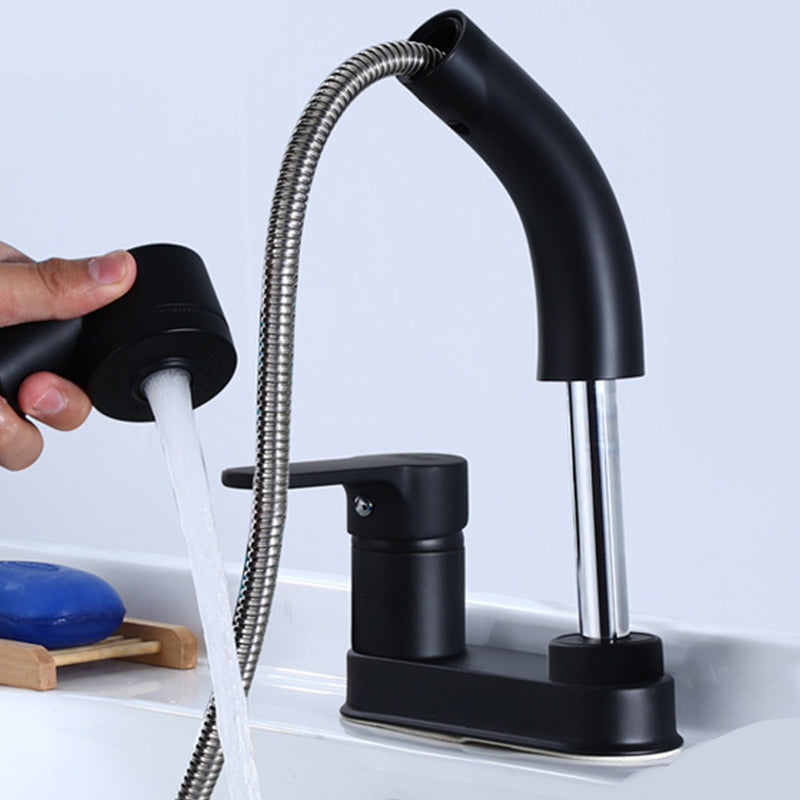 Centerset Faucet Lever Handles High-Arc Centerset Bathroom Sink Faucet