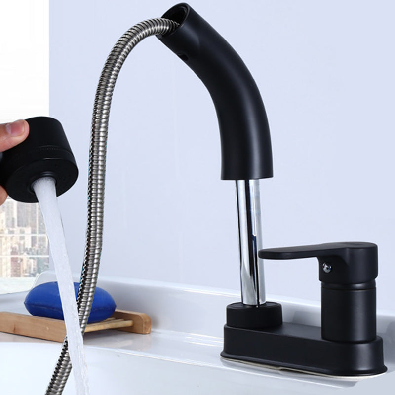 Centerset Faucet Lever Handles High-Arc Centerset Bathroom Sink Faucet