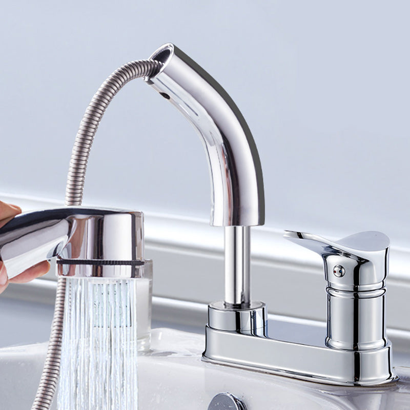 Centerset Faucet Lever Handles High-Arc Centerset Bathroom Sink Faucet