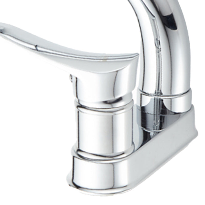 Centerset Faucet Lever Handles High-Arc Centerset Bathroom Sink Faucet