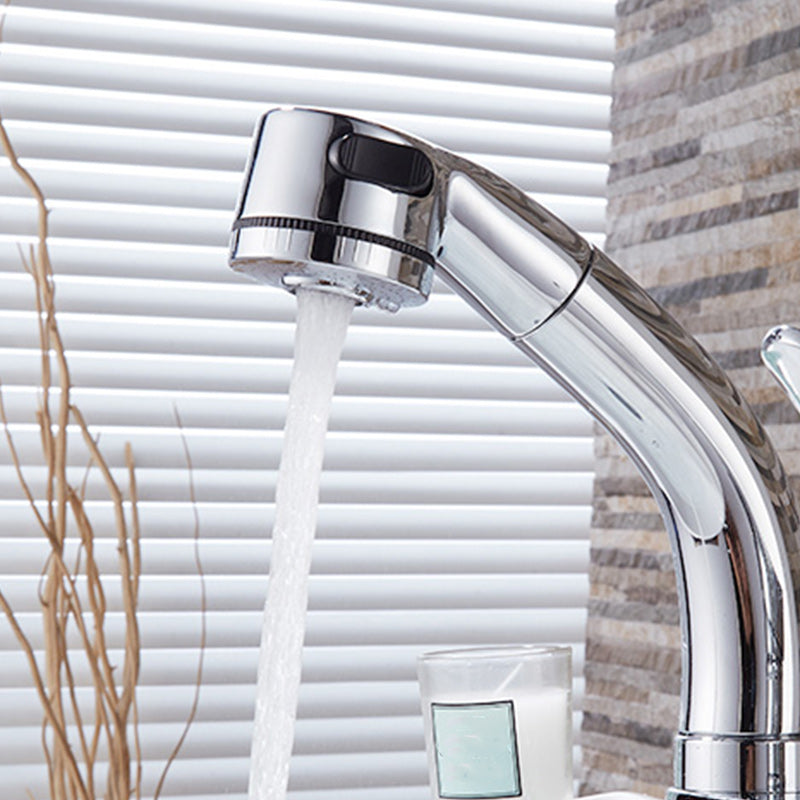 Centerset Faucet Lever Handles High-Arc Centerset Bathroom Sink Faucet