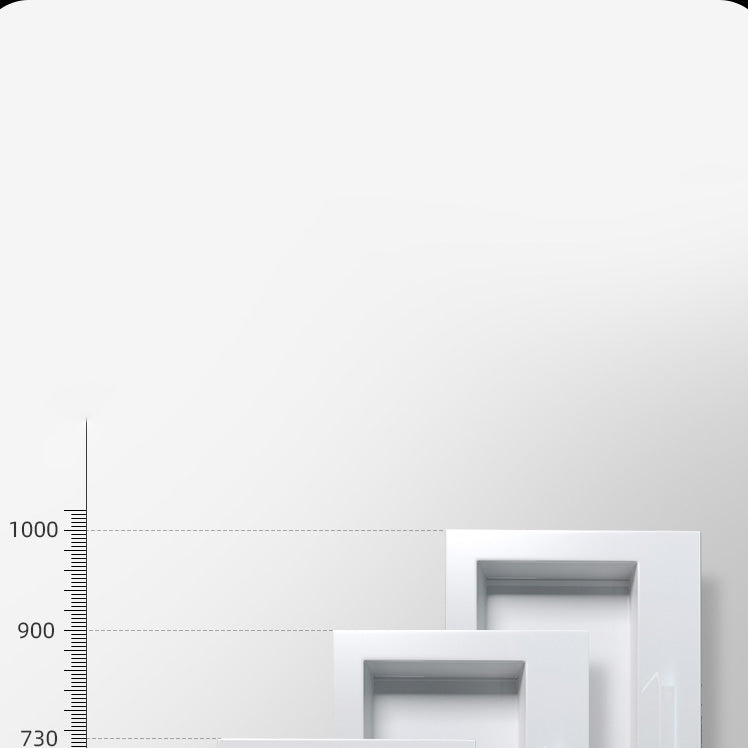 Modern Bathroom Sink Man Made Rock Rectangular Vessel Bathroom Sink with Pop-Up Drain