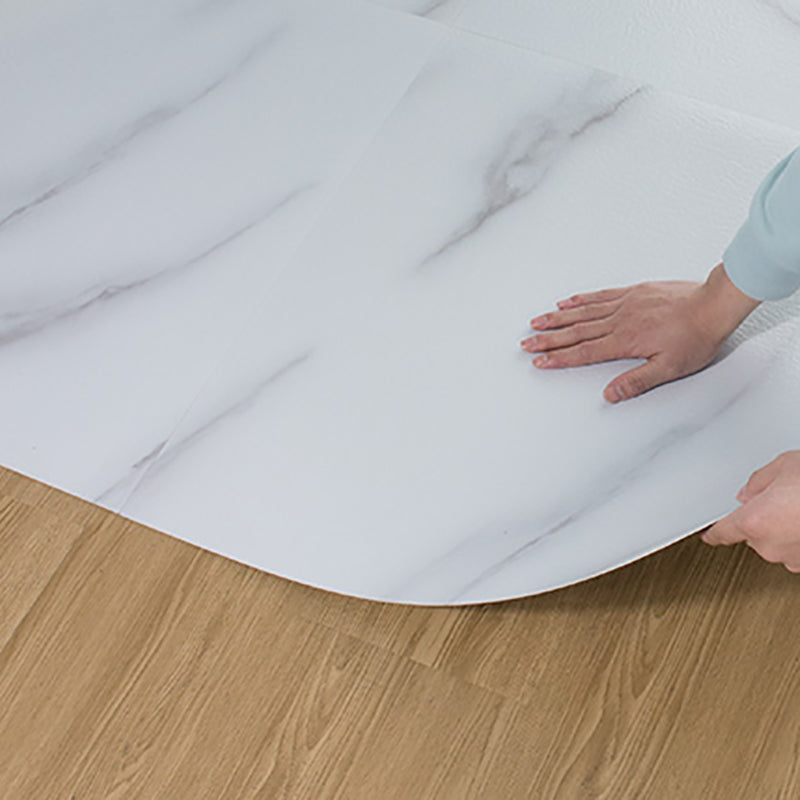 Modern Home Vinyl Flooring Peel and Stick Marble Print Square PVC Flooring