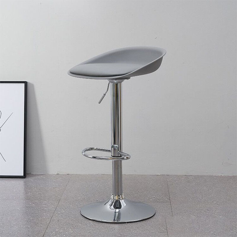 Living Room Counter Stool Armless Bar Stools with Metal Legs