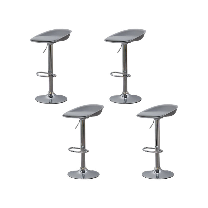 Living Room Counter Stool Armless Bar Stools with Metal Legs