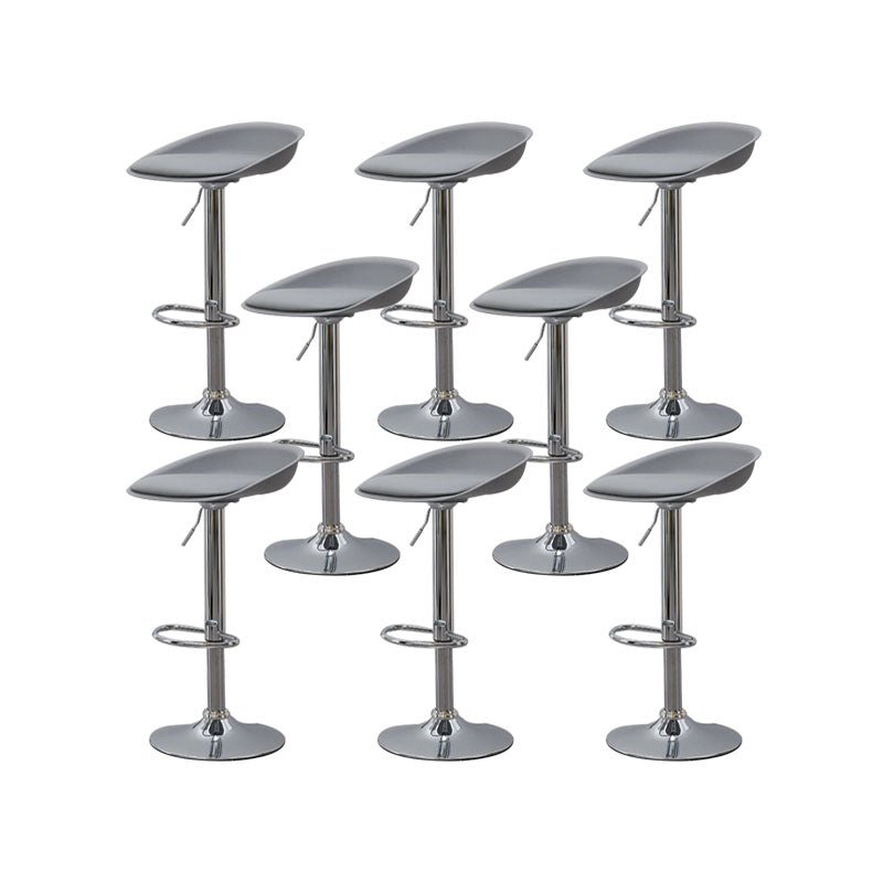 Living Room Counter Stool Armless Bar Stools with Metal Legs