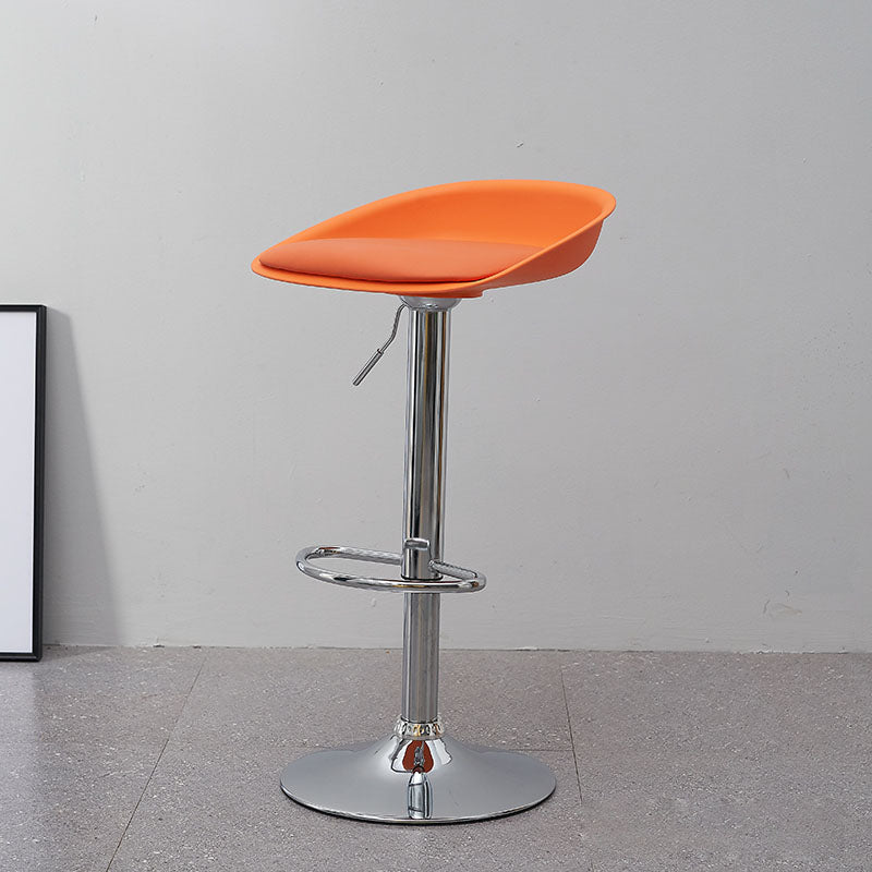 Living Room Counter Stool Armless Bar Stools with Metal Legs