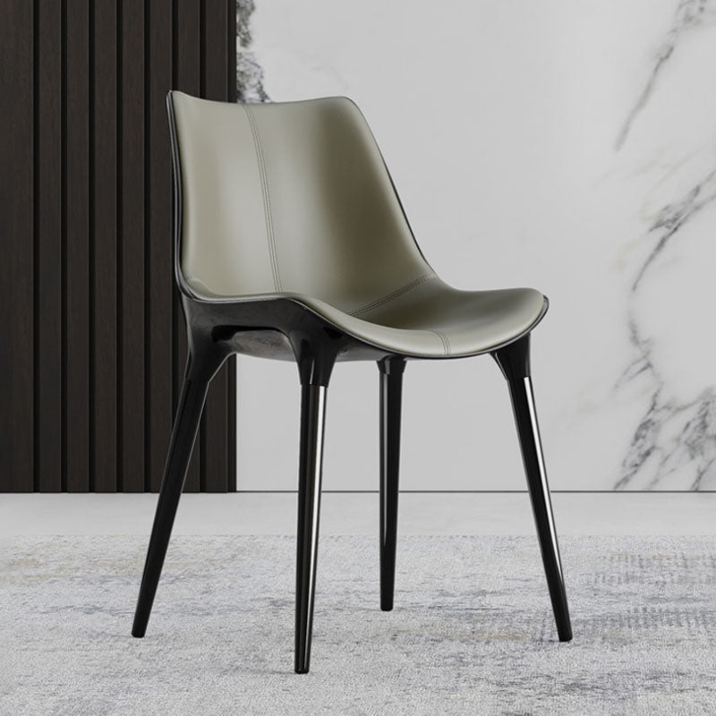 Contemporary Style Chair Metal Dining Room Chair for Dining Room