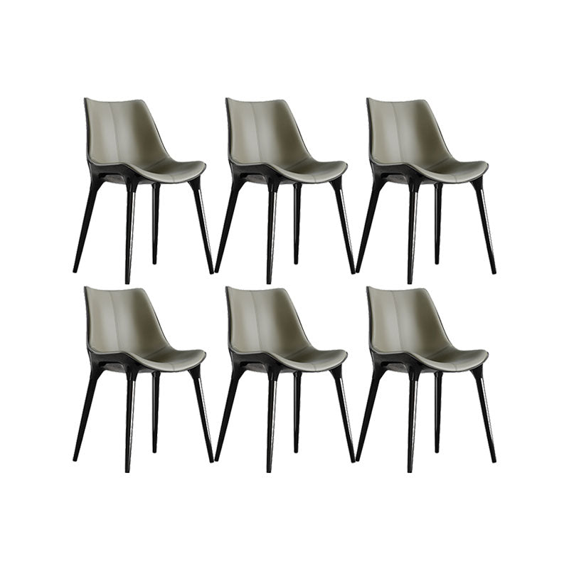 Contemporary Style Chair Metal Dining Room Chair for Dining Room
