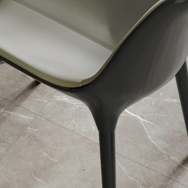 Contemporary Style Chair Metal Dining Room Chair for Dining Room