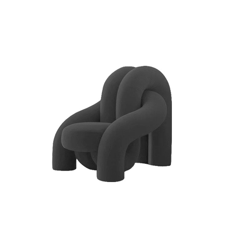 Indoor Dining Side Chair Metal and Upholstered Side Chair for Home