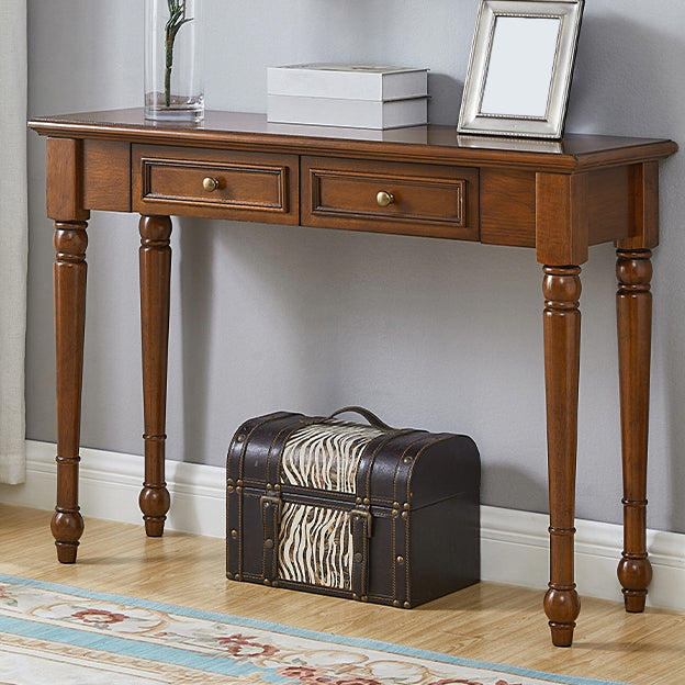 Modern Rectangular Console Table Wooden Console Sofa Table for Home