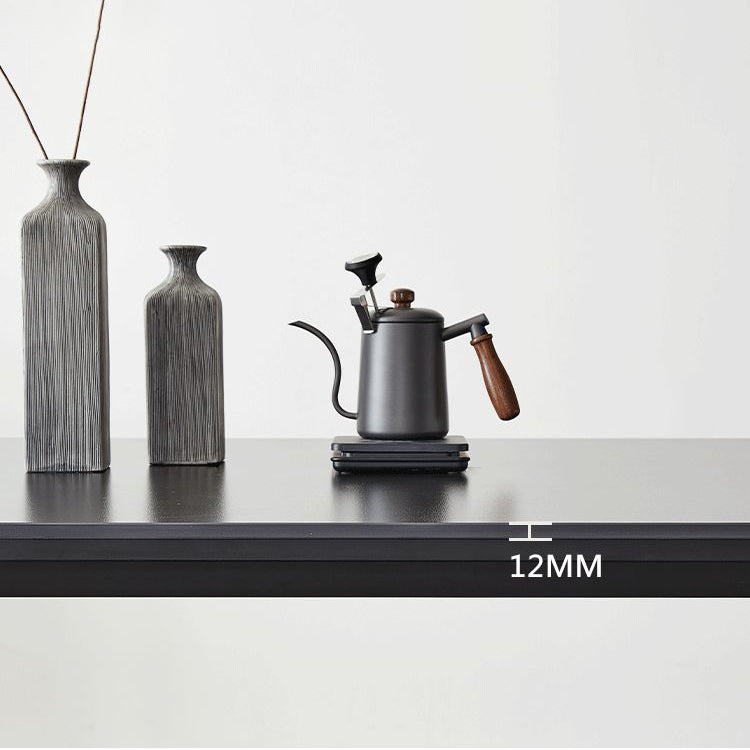 Modern 1/4/5/7 Pieces Furniture Sintered Stone Dining Set in Black