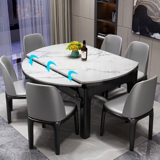 4 Legs Contemporary Dining Room Table Solid Wood Dining Site Table