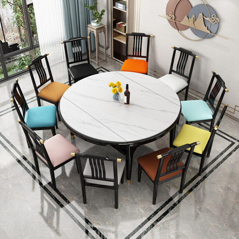 Contemporary Dining Room Table Solid Wood 4 Legs Dining Site Table