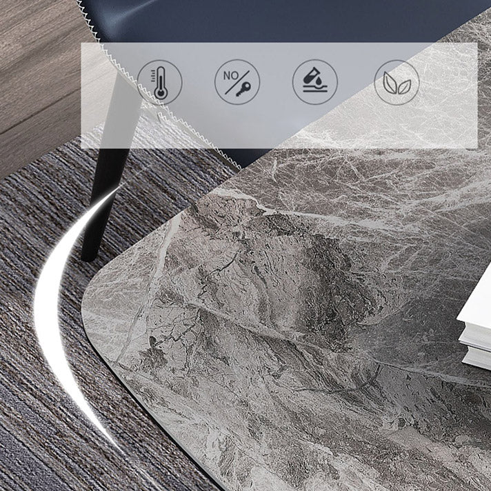 Rectangle Contemporary Dining Table 4 Legs Dining Room Table