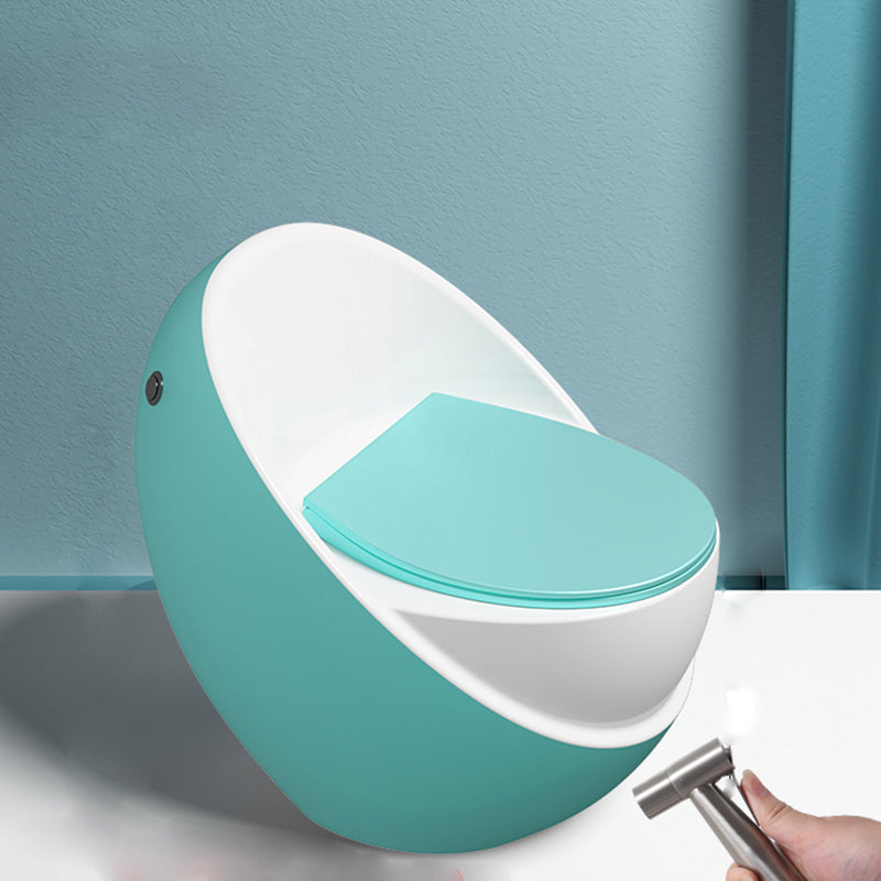 Siphon Jet Modern Toilet All In One Floor Mounted Urine Toilet