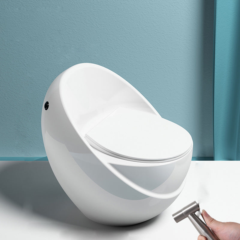 Siphon Jet Modern Toilet All In One Floor Mounted Urine Toilet