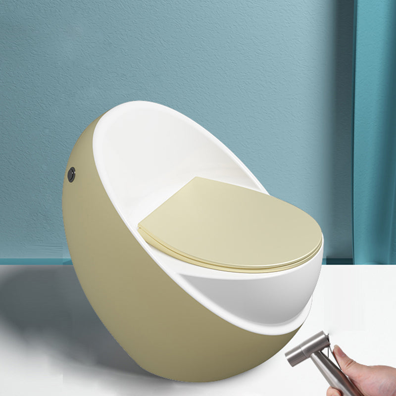 Siphon Jet Modern Toilet All In One Floor Mounted Urine Toilet