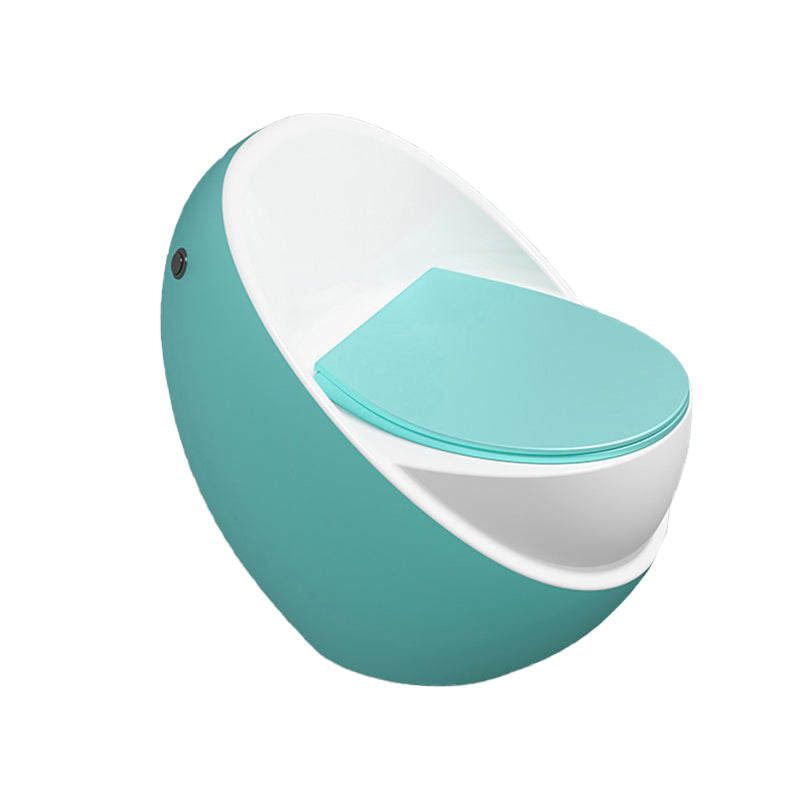 Siphon Jet Modern Toilet All In One Floor Mounted Urine Toilet