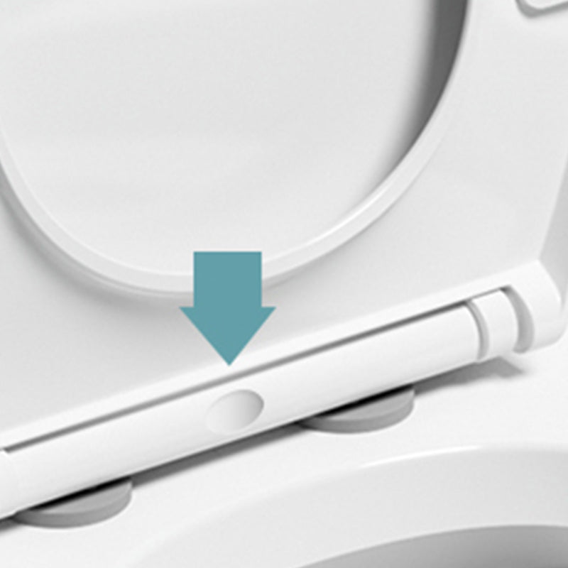 Siphon Jet Modern Toilet All In One Floor Mounted Urine Toilet